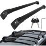 VEVOR Cross Bar Roof Racks for Hyundai Tucson 2016 2017 2018 2019 2021 Black Color New Top Roof Rack Crossbar Black