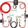 VEVOR Split Charge Relay Kit, 6mtr 12V, Automatic Dual Battery Isolator Kit with 140AMP Voltage Sense Relay VSR, Compatible with RV Marine Car Vehicle Truck Caravan Camper Yacht ATV UTV Boats Workshop