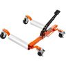 VEVOR Wheel Dolly, 1 Piece Wheel Dolly Car Skate, Heavy Duty Vehicle Positioning with Ratcheting Foot Pedal, Ratchet Type Tire Skate Tire Jack for Car Truck RV Trailer, 1500 LBS