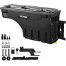 VEVOR Truck Bed Storage Box, Lockable Swing Case with Password Padlock, 6.6 Gal/25 L ABS Wheel Well Tool Box, Waterproof and Durable, Compatible with Ford Super Duty 2017-2021, Passenger Side