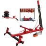 VEVOR Auto Body Frame Straightener, 6 Ton Tension Car Frame Puller, Auto Body Frame Machine with Swivel Post, Hydraulic Foot Pump, Airbag Jack and Pulling Clamp Set, for Auto Body Frame Repair