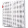 VEVOR Pegboard Wall Organizer 32" x 32", 330LBS Loading Garage Metal Pegboard Organizer, 2-Pack Wall Mount Tool Storage Peg Boards with Customized Grooves Fit 1/4" and 1/8" Hooks for Warehouse Garage