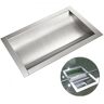 VEVOR 304 Stainless Steel Drop-In Deal Tray 14" Deep x 10" Wide x 2" High Brushed Finish for Cash register window