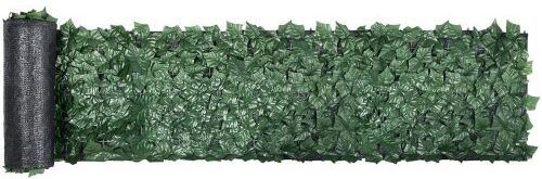 VEVOR Artificial Ivy Privacy Fence Screen, 39"x158" Ivy Fence, PP Faux Ivy Leaf Artificial Hedges Fence, Faux Greenery Outdoor Privacy Panel Decoration for Garden, Decor, Balcony, Patio, Indoor