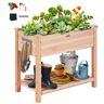 VEVOR Wooden Raised Garden Bed Planter Box 33.9x18.1x30" Flower Vegetable Herb