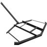 VEVOR Driveway Drag 66" Width, Tow Behind Drag Harrow 35" Length, 4" Height, Driveway Tractor Harrow with 2 Adjustable Bars, Heavy Duty Steel, Driveway Grader for ATV, UTV, Garden Lawn Tractors