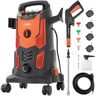 VEVOR Electric Pressure Washer, 2300 PSI, Max. 1.9 GPM, 1900W Power Washer w/ 26 ft Hose, 4 Quick Connect Nozzles, Foam Cannon, Retractable Handle for Portable to Clean Patios, Cars, Fences, Driveways