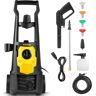 VEVOR Electric Pressure Washer, 2000 PSI, Max. 1.76 GPM Power Washer w/ 30 ft Hose, 5 Quick Connect Nozzles, Foam Cannon, Portable to Clean Patios, Cars, Fences, Driveways, ETL Listed