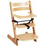 VEVOR Wooden High Chair for Babies & Toddlers, Convertible Adjustable Feeding Chair, Eat & Grow High Chair with Tray, Grow with Kid Portable Baby Dining Booster Seat, Beech Wood Toddler Chair, Natural