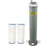 VEVOR Pool Cartridge Filter, 194Sq. Ft Filter Area Inground Pool Filter,Above Ground Swimming Pool Cartridge Filter System w/Polyester Cartridge,Corrosion-proof,Auto Pressure Relieve,2 Unions Included