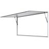 VEVOR Concession Window 96"x48", Aluminum Alloy Food Truck Service Window with Awning Door & Drag Hook, Up to 85 Degrees Stand Serving Window for Food Trucks Concession Trailers, Glass Not Included