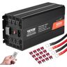 VEVOR Modified Sine Wave Inverter, 5000W, DC 12V to AC 120V Power Inverter with 6 AC Outlets 2 USB Port 1 Type-C Port, LCD Display and Remote Controller for High Load Home Appliances, CE FCC Certified