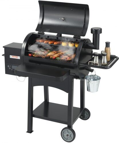 VEVOR 47" Heavy Duty Charcoal Grill BBQ Portable Grill with Cart Outdoor Cooking