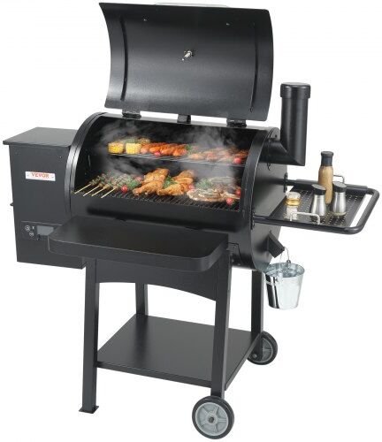 VEVOR 53" Heavy Duty Charcoal Grill BBQ Portable Grill with Cart Outdoor Cooking