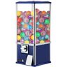 VEVOR Vending Machine, 25.2" Height Candy Gumball Machine, Huge Load Capacity Gumball Bank, Candy Vending Machine for 1.8"-2.2" Gadgets, Perfect for Game Stores and Retail Stores Vintage Style Blue