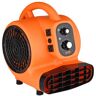 VEVOR Floor Blower, 1/4 HP, 1000 CFM Air Mover for Drying and Cooling, Portable Carpet Dryer Fan with 4 Blowing Angles and Time Function, for Janitorial, Home, Commercial, Industrail Use, ETL Listed