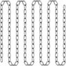 VEVOR Grade 30 Chain 1/4 Inch by 100Ft Length Grade 30 Proof Coil Chain Zinc Plated Grade 30 Chain for Towing Logging Agriculture and Guard Rails