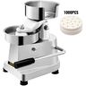 VEVOR Commercial Hamburger Patty Maker 150mm/6inch Stainless Steel Burger Press Heavy Duty Hamburger Press Meat Patty Maker Hamburger Forming Processor with 1000 Pcs Patty Papers