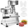 VEVOR Commercial Burger Patty Maker, 130mm/5inch Hamburger Beef Patty Maker, Heavy Duty Food-Grade Stainless Steel Bowl Burger Press Machine, Kitchen Meat Forming Processor with 1000 Pcs Patty Papers