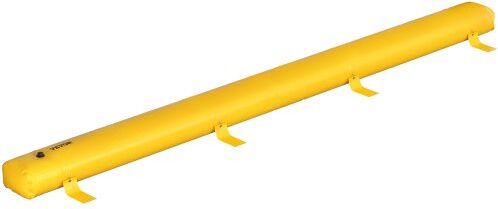 VEVOR Flood Bag, 24 ft Length x 12 in Height, Reusable PVC Water Diversion Tubes, Lightweight with Excellent Waterproof Effect Used for Doorways, Garages, Yellow