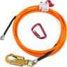 Vevor 1/2" X 8 Feet Steel Core Lanyard Kit Swivel Snap Durable Flipline Steel Core