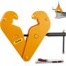 VEVOR Beam Clamp 4400lbs/2ton Capacity, I Beam Lifting Clamp 3inch-9inch, Opening Range Beam Clamps for Rigging, Heavy Duty Steel Beam Clamp Tool, Beam Hangers for Lifting Rigging, in Yellow