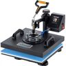 VEVOR Heat Press Machine, 15 x 15 Inch, 6 in 1 Combo Swing Away T-shirt Sublimation Transfer Printer with Teflon Coated, Accessories Included, ETL/FCC Certificated (Color and model may Vary)