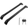 VEVOR Roof Rack Compatible with Kia Sorento 2015-2021 Cross Bars Baggage Locking Roof Rail Crossbars Luggage Cargo Ladder Bike Load Roof Cross Bars 2015 2016 2017 2018 2019 2020 2021Black