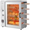 VEVOR Shawarma Grill Machine, 5 Strings of Barbecue Capacity, Chicken Shawarma Cooker Machine with 2 Burners, Gas Vertical Broiler Gyro Rotisserie Oven Doner Kebab Machine, for Home Restaurant Kitchen