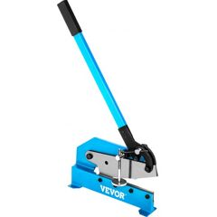 VEVOR Hand Plate Shear 5", Manual Metal Cutter Cutting Thickness1/4 Inch Max, Metal Steel Frame Snip Machine Benchtop 7/16 Inch Rod, for Shear Carbon Steel Plates and Bars