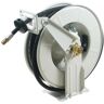 VEVOR Fuel Hose Reel, 1/4" x 50', Extra Long Retractable Grease Hose Reel, Spring Driven Auto Swivel Rewind, Heavy-Duty Carbon Steel Construction with Hose for Auto Repair, Heavy Industries, 5800 PSI