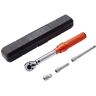 VEVOR Torque Wrench, 1/4-inch Drive Click Torque Wrench 20-200in.lb/3-23n.m, Dual-Direction Adjustable Torque Wrench Set, Mechanical Dual Range Scales Torque Wrench Kit with Adapters Extension Rod