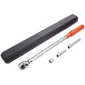 VEVOR Torque Wrench, 1/2-inch Drive Click Torque Wrench 20-250ft.lb/34-340n.m, Dual-Direction Adjustable Torque Wrench Set, Mechanical Dual Range Scales Torque Wrench Kit with Adapters Extension Rod