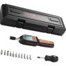 VEVOR Digital Torque Screwdriver, 1/4" Drive Screwdriver Torque Wrench, Electrician Torque Screwdriver with LCD, 2.65-70.67 in-lbs Torque Range, 0.01 N.m Increment Torque Screwdriver with Bits & Case