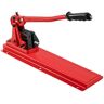 VEVOR 24" Bench Type Hand Swager, Cutting Capacity 3/8" Bolt Cutter Bench Type, Hardness 35-45HRC Crimping Tool Bench Wire Rope Cable, Red Swaging Machine for Swaging and Cutting, Arm Bench Swager