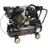 VEVOR 7HP Gas Powered Air Compressor, 13.2 Gallon Horizontal Air Compressor Tank, 9CFM@115PSI Gas Driven Piston Pump Air Compressed System with 115PSI Max Pressure for Construction Sites Workshop