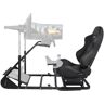 Vevor Rs6 Racing Simulator Cockpit Gaming Chair W/ Stand Stretchable Height Adjustable