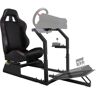 VEVOR Racing Simulator Cockpit Gaming Chair W/ Steering Wheel Stand For G29 Ps3