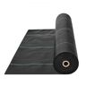 VEVOR Weed Barrier Landscape Fabric, 3*300FT Heavy Duty Garden Weed Fabric, Woven PP Weed Control Fabric, Driveway Fabric, Geotextile Fabric for Landscaping, Ground Cover, Weed Blocker Weed Mat, Black