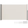 VEVOR Beige Retractable 63'x118'' Awning-Rugged Full Aluminum Rust-Proof Side Awning Patio Sunshine Privacy Divider Wind Screen. Longer Service Life, Suitable for Courtyard, Roof Terraces and Pools