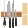 VEVOR Magnetic Knife Holder with Enhanced Strong Magnet, 10" No Drilling Knife Strips Organizer for Wall, Multifunctional Storage Acacia Wood Knives Rack, Knife Bar for Kitchen Knives, Utensils, Tools