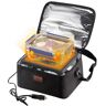 VEVOR Portable Oven, 12V Car Food Warmer, 2QT 55W Portable Mini Personal Microwave, Electric Heated Lunch Box for Camping, Travel, Compatible with Glass, Ceramic, Foil Containers (Black)