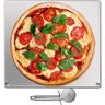 VEVOR Baking Steel Pizza, Square Steel Pizza Stone, 14" x 14" Steel Pizza Plate, 0.4"Thick Steel Pizza Pan, High-Performance Pizza Steel for Oven, Baking Surface for Oven Cooking and Baking