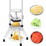 VEVOR Commercial Vegetable Fruit Chopper 1/4" Blade Heavy Duty Professional Food Dicer Kattex French Fry Cutter Onion Slicer Stainless Steel for Tomato Peppers Potato Mushroom