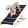 VEVOR Dog Ramp, Folding Pet Ramp for Bed, Adjustable Dog Ramp for Small, Large, Old Dogs & Cats, Wooden Pet Ramp with 41.3" Long Ramp, Adjustable from 13.77" to 25.59", Suitable for Couch, Sofa, Car