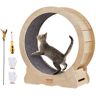 VEVOR Cat Exercise Wheel, Large Cat Treadmill Wheel for Indoor Cats, 29.5 inch Cat Running Wheel with Detachable Carpet and Cat Teaser for Running/Walking/Training, Suitable for Most Cats