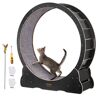 VEVOR Cat Exercise Wheel, Large Cat Treadmill Wheel for Indoor Cats, 43.3 inch Cat Running Wheel with Detachable Carpet and Cat Teaser for Running/Walking/Training, Suitable for Most Cats