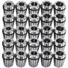 VEVOR 25 Pcs Collet Set ER32 Collet Chuck 1/16 inch-3/4 inch Holder Spring Collet Set for CNC Engraving Machine & Milling Lathe Tool (ER32)