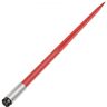 VEVOR Hay Spear 49" Bale Spear 4500 lbs Capacity, Bale Spike Quick Attach Square Hay Bale Spears 1 3/4" wide, Red Coated Bale Forks, Bale Hay Spike with Hex Nut & Sleeve for Buckets Tractors Loaders