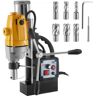 VEVOR Mag Drill, 550RPM No-load Speed Electromagnetic Drill Press, 2.16" Depth 1.57" Dia Magnetic Core Drill, 2700LBS Boring Tool Drill Press, 1100W Drill Press, 6 PCS Power Magnetic Drill Presses